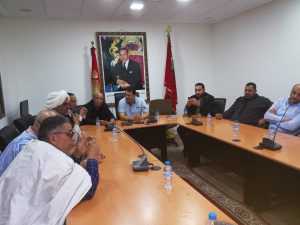 لقاء مع تجار جهة العيون الساقية الحمراء