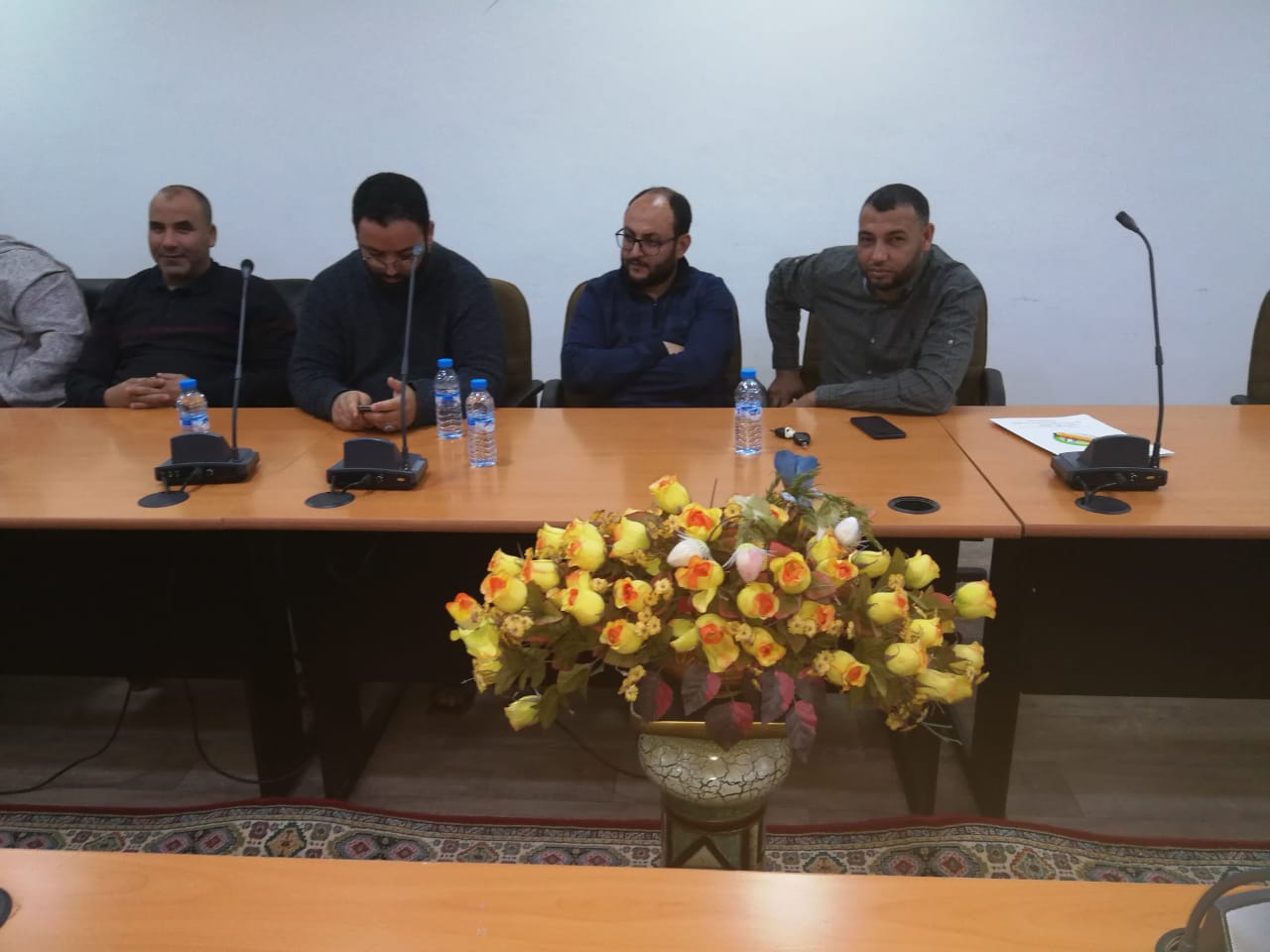 Reunión con los comerciantes de la región Laayoune Sakia El Hamra