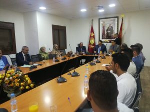 انعقاد دورة استثانية للجمعية العامة لغرفة التجارة الصناعة والخدمات لجهة العيون الساقية الحمراء