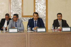 مشاركة رئيس الغرفة في المجلس الإداري لوكالة الحوض المائي